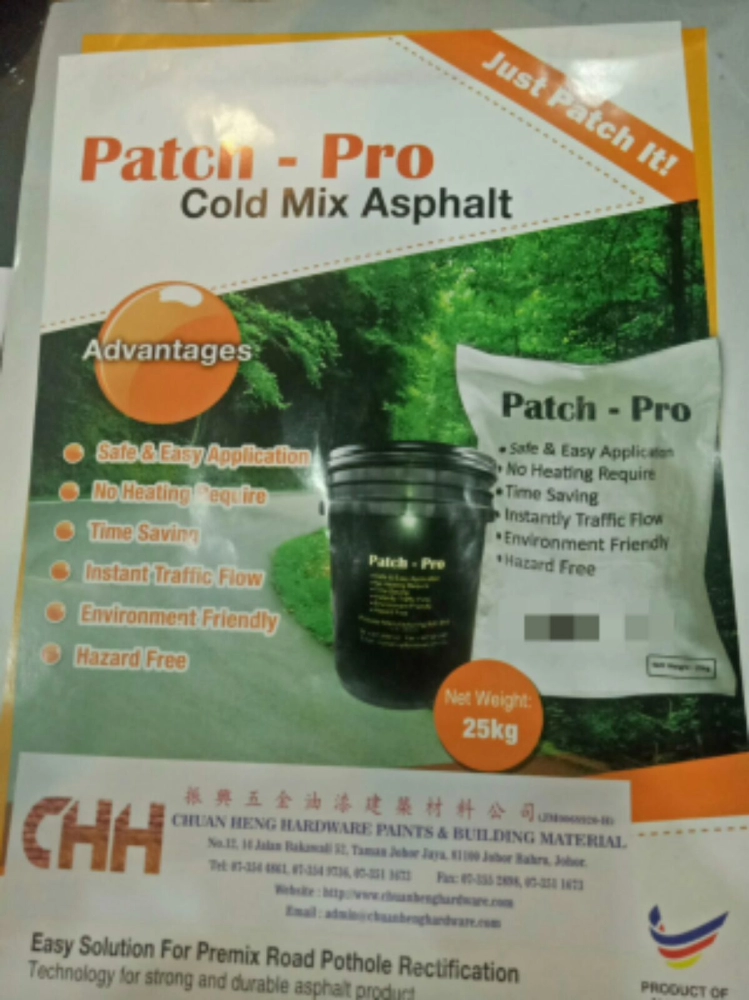 patch pro premix pothole 