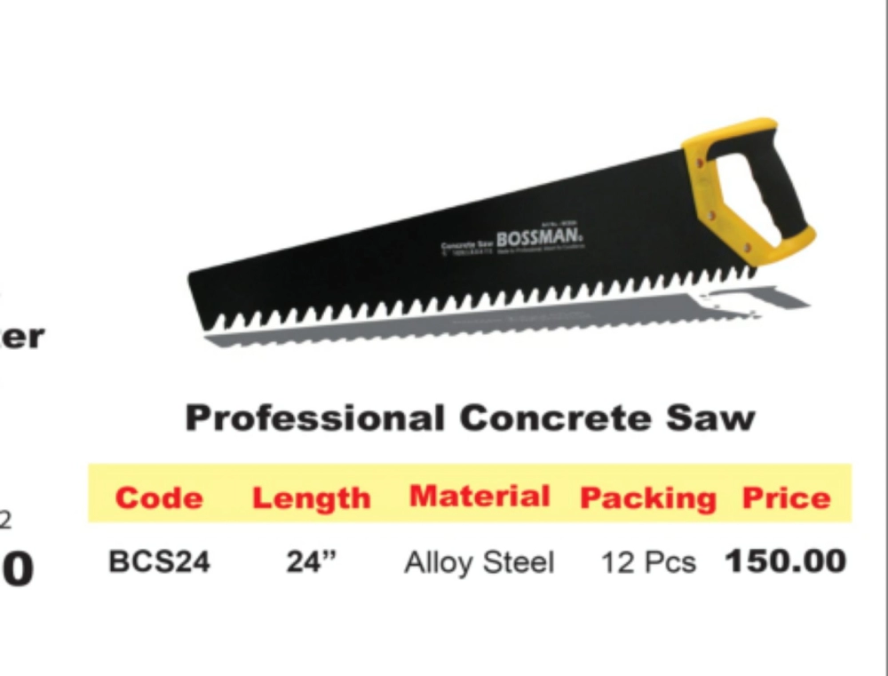 Proffesional concrete saw