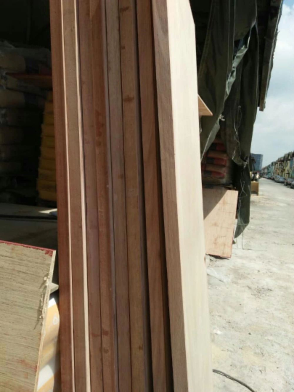 plywood door 