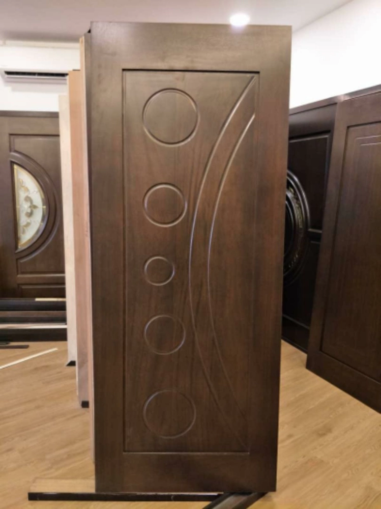 Solid wood decorative door