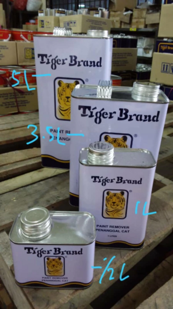 Tiger brand paint remover 