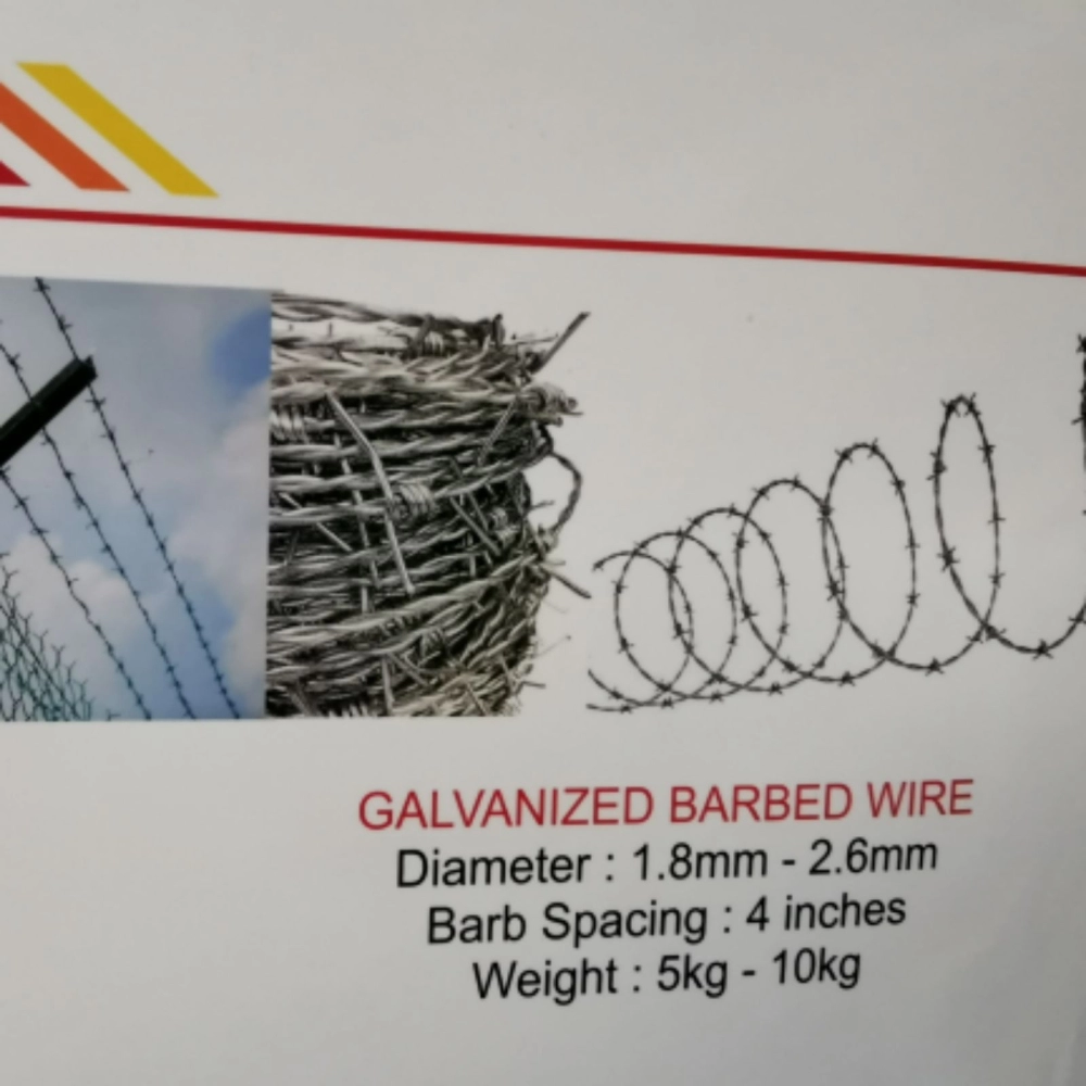 Galvaised barbed wire 