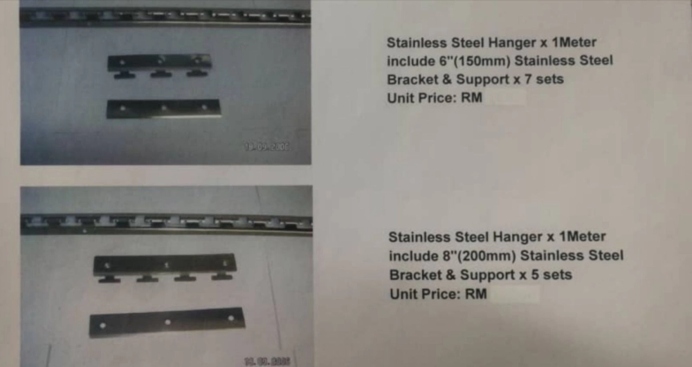 stainless Steel hanger 
