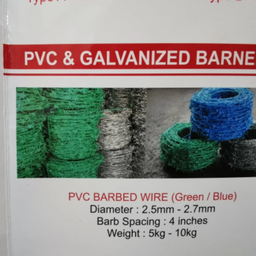 PVC barbed wire 5kg 