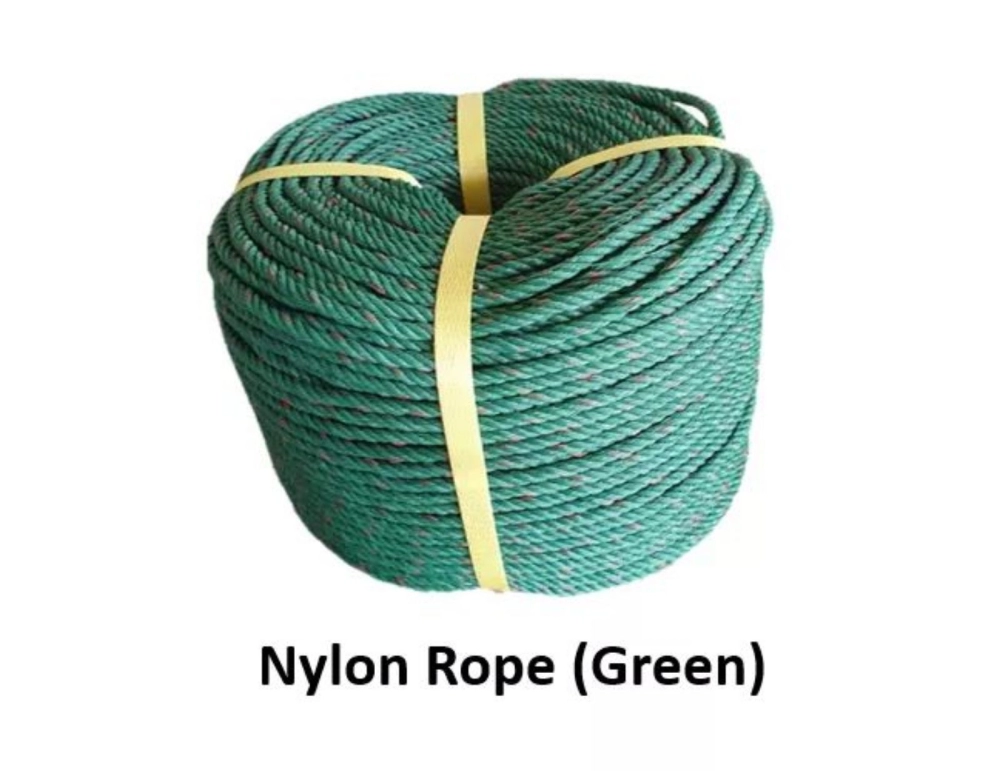 nylon rope green 