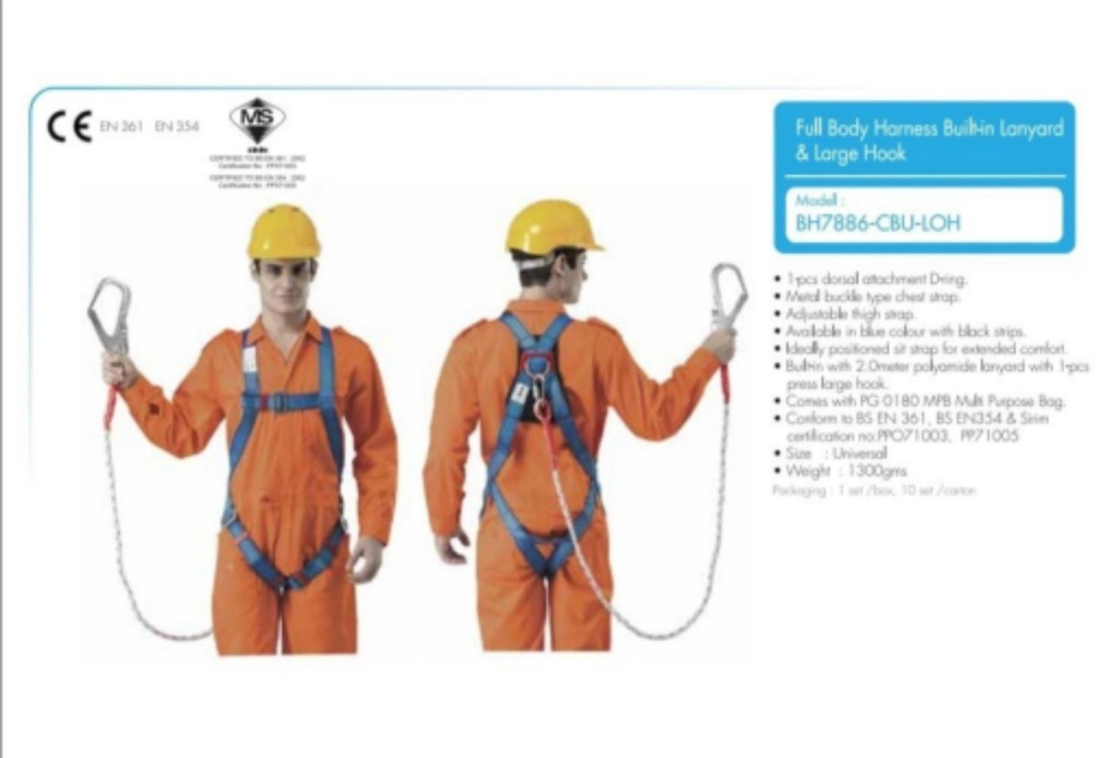 Safety body harness 