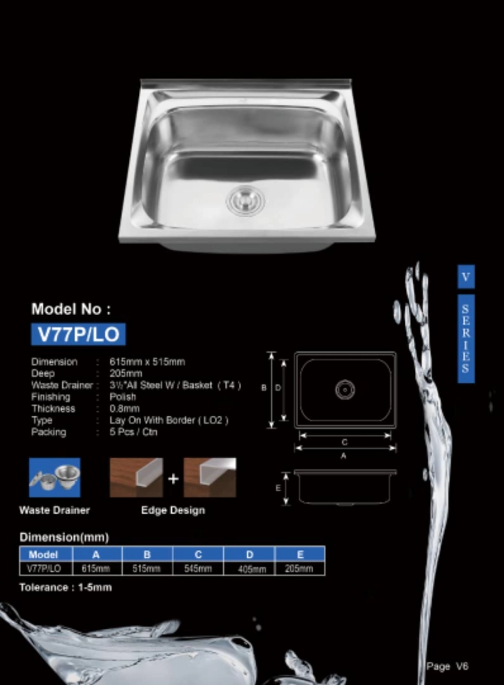 stainless Steel sink 