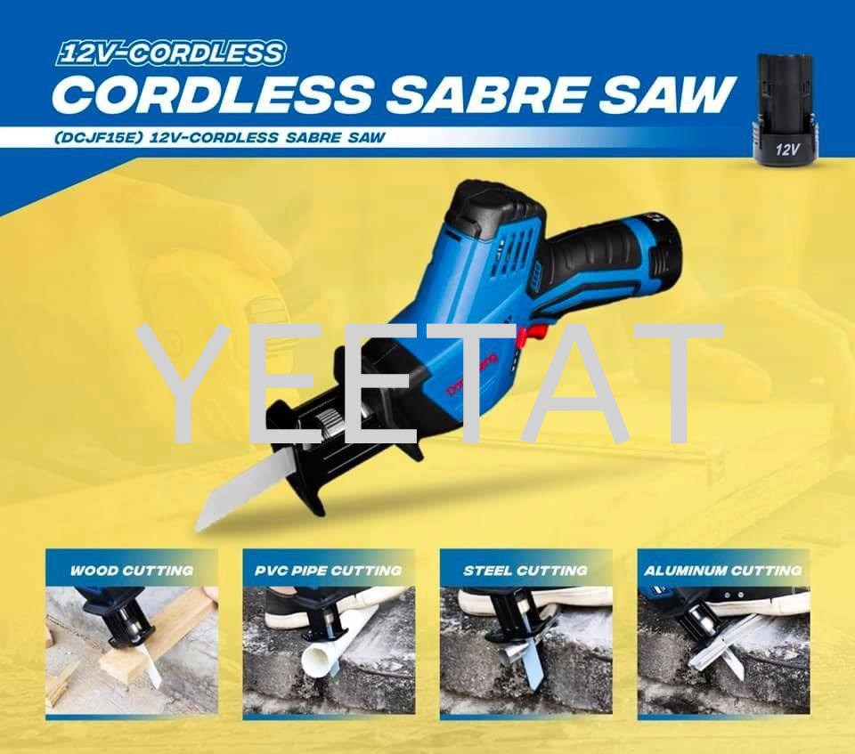 [ DONGCHENG ] DCJF15 Cordless 12V Sabre Saw