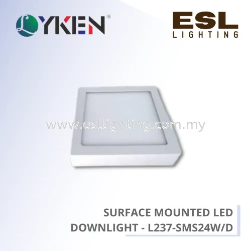 LYKEN Surface Mounted LED DOWNLIGHT - L237-SM24W / L237-SM24D