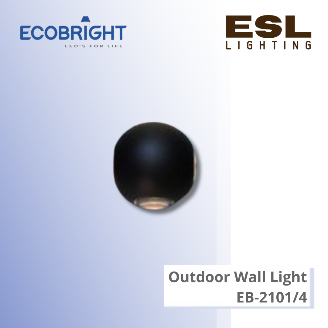 ECOBRIGHT Outdoor Wall Light 3W*4 - EB-2101/4 IP54