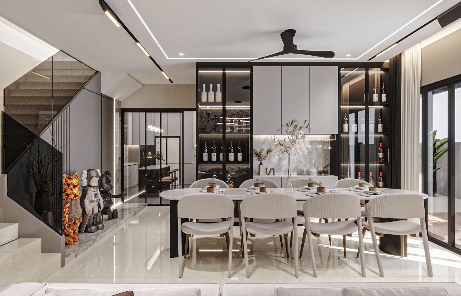 DINING - SILVER - LTH