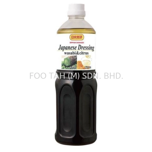 JAPANESE DRESSING WASABI YUZU 1L