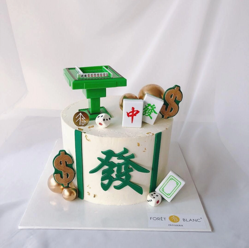 Mahjong Cake