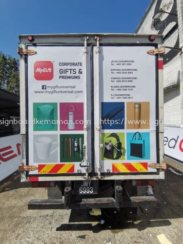 MYGIFT TRUCK LORRY STICKER PRINTING & INSTALL KEMAMAN TERENGGANU MALAYSIA