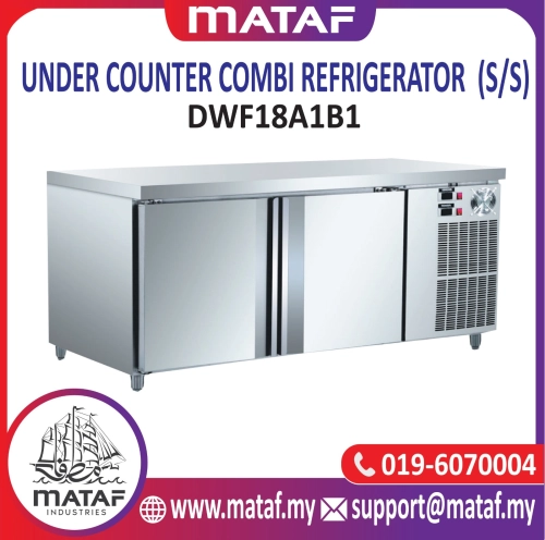 445L Under Counter Combi Refrigerator 2 Door (S/S) DWF18A1B1 