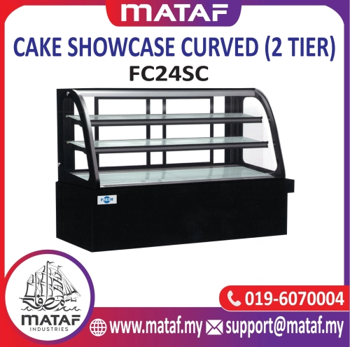 Cake Showcase Curved (2 Tier) FC24SC
