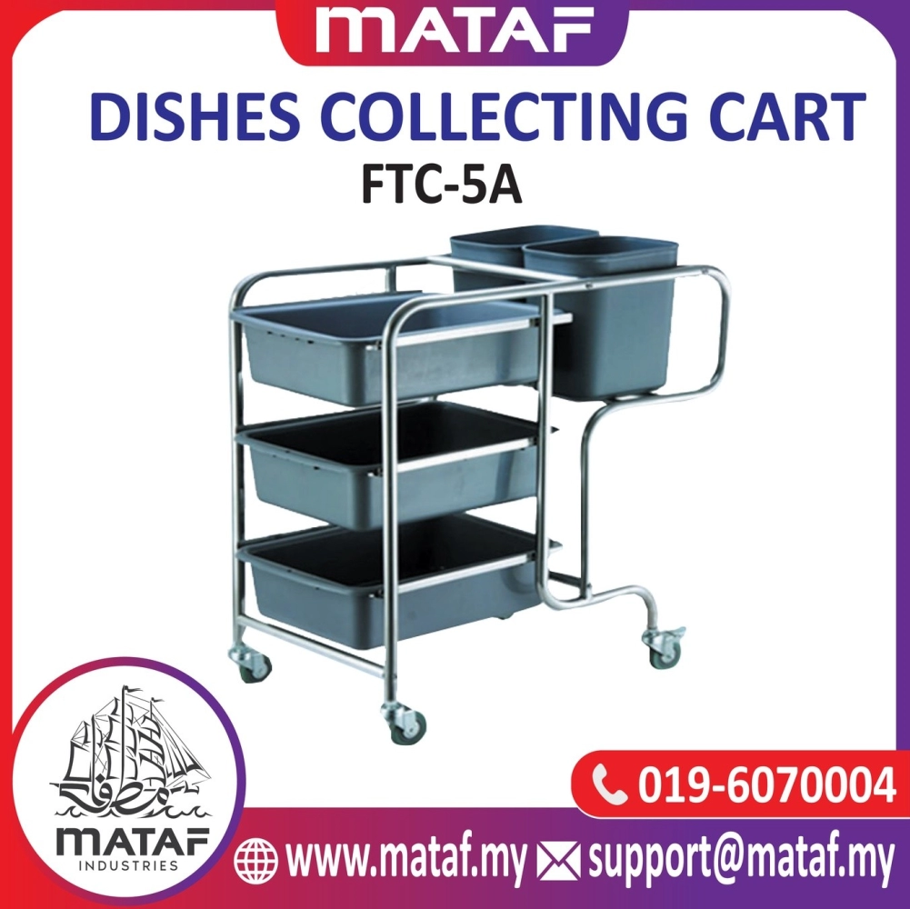 DISHES COLLECTING CART