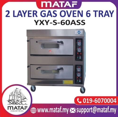 2 Layer Gas Oven 6 Tray YXY-S-60ASS