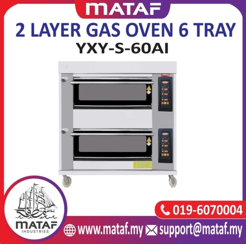 2 Layer Gas Oven 6 Tray YXY-S-60AI