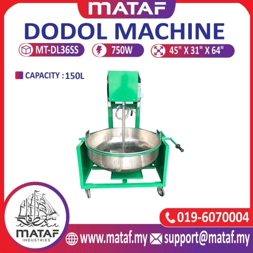 Mesin Dodol/Multi Purpose Cooker MT-DL36SS (Kawah Stainless Steel) 150L