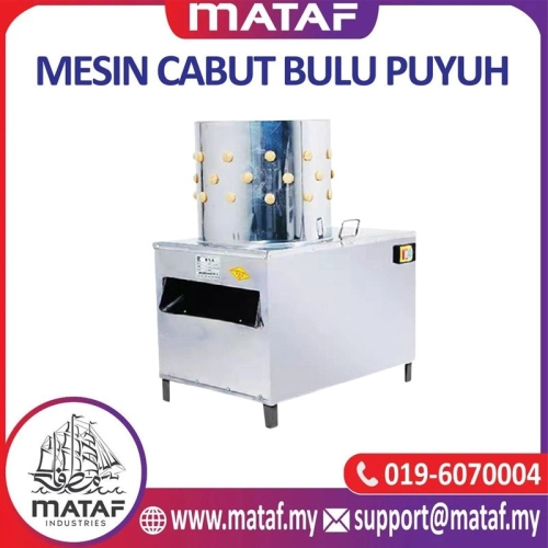 Mesin Cabut Bulu Puyuh (5-8 Ekor) MT-FR40