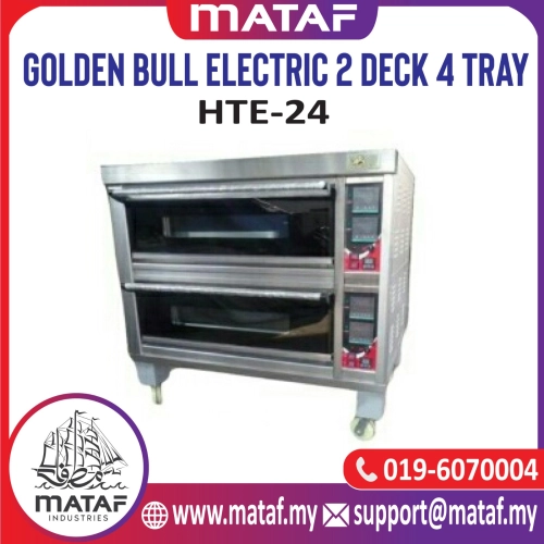 GOLDEN BULL Electric Oven 2 Deck 4 Tray (HTE-24)