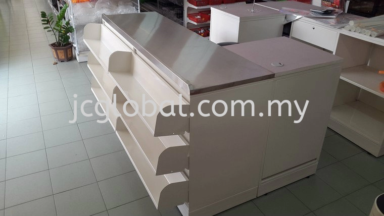 Cashier Counter (Stainless Steel)
