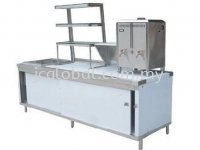 A35 TEA COUNTER + WATER BOILER + ICE BIN + GLASS SHELF