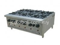 B60 6 OPEN BURNER STOVE 