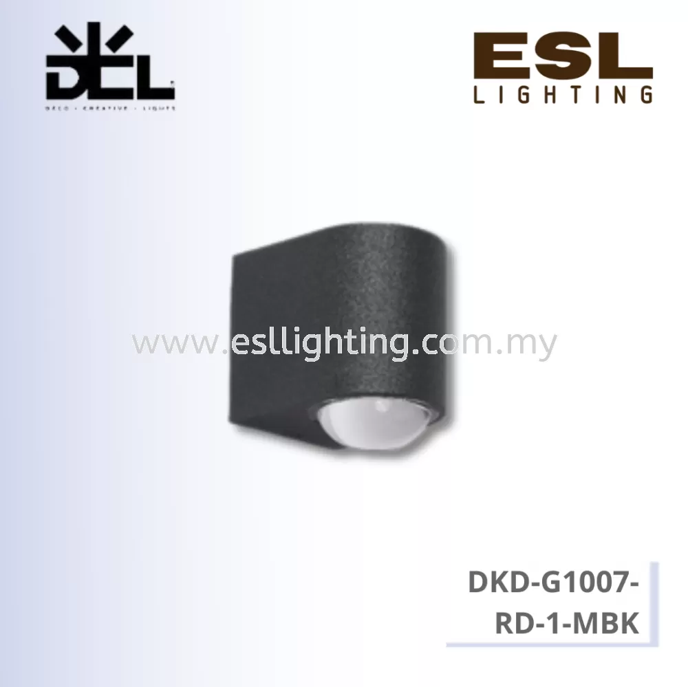 DCL OUTDOOR LIGHT DKD-G1007-RD-1-MBK