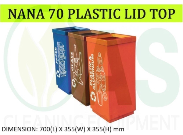 RECYCLE BIN NANA 70 Recycling Bins Bins and Receptacles Johor Bahru (JB), Kedah, Malaysia Supplier, Wholesaler, Distributor, Dealer | AS CLEANING EQUIPMENT (M) SDN BHD