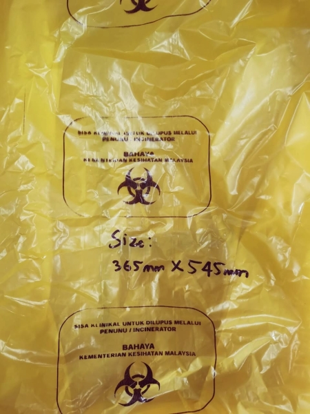 Clinical Waste Plastic Bag (1) Bio Hazard Bin Clinical Waste Bins and Receptacles Johor Bahru (JB), Kedah, Malaysia Supplier, Wholesaler, Distributor, Dealer | AS CLEANING EQUIPMENT (M) SDN BHD