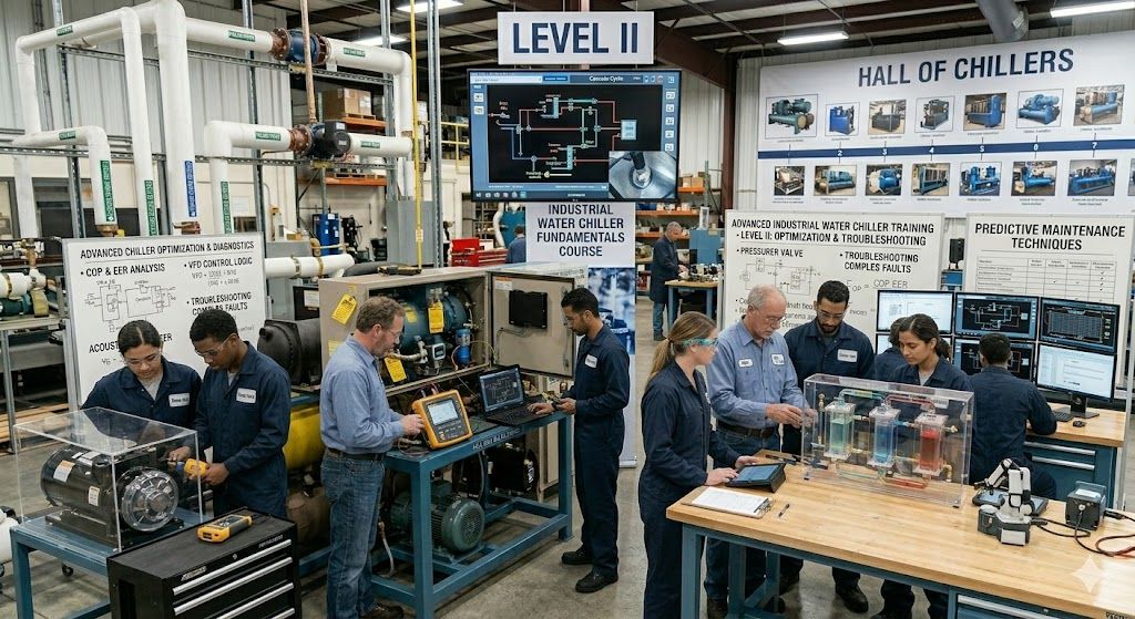 Industrial chiller skills development program
