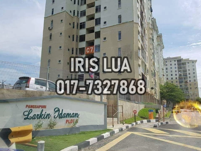 Larkin Idaman Apartment @ Bank Lelong/Auction