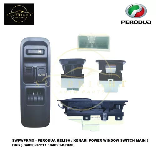 SWPWPKMO - PERODUA KELISA / KENARI POWER WINDOW SWITCH MAIN ( ORG ) 84820-97211 / 84820-BZ030