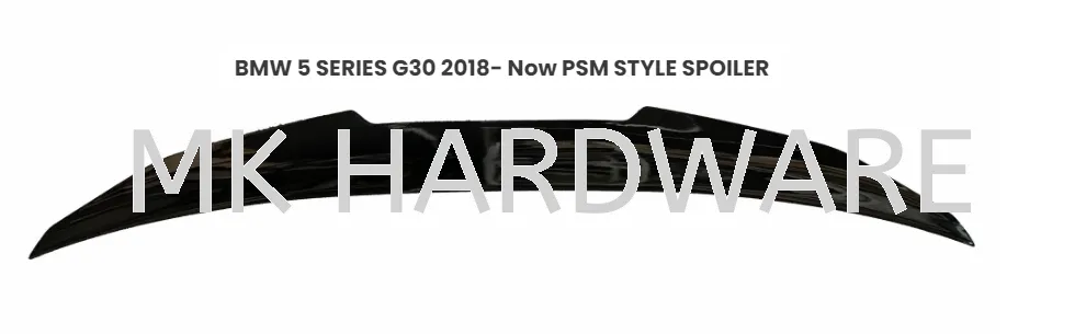 BMW 5 SERIES G30 2018- Now PSM STYLE SPOILER