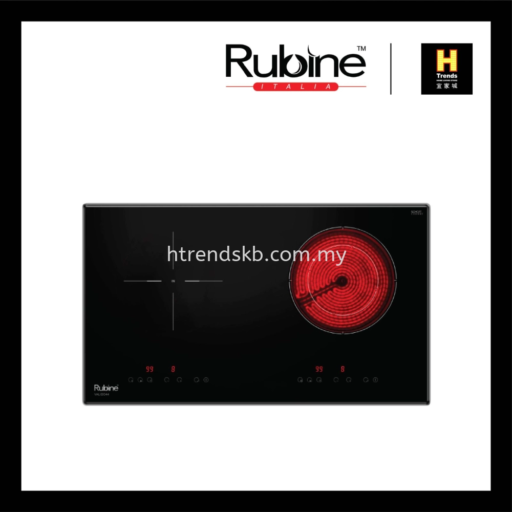 Rubine Valido Series Build In Hybrid Hob RCH-VALIDO44-BL