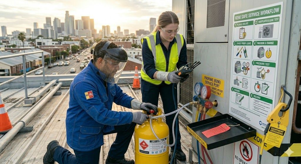 propane refrigerant operational procedures