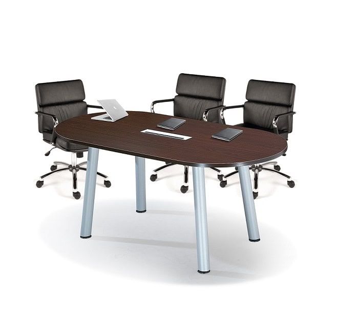 8 ft Office Modern Oval Meeting Desk-Table OFMQ24
