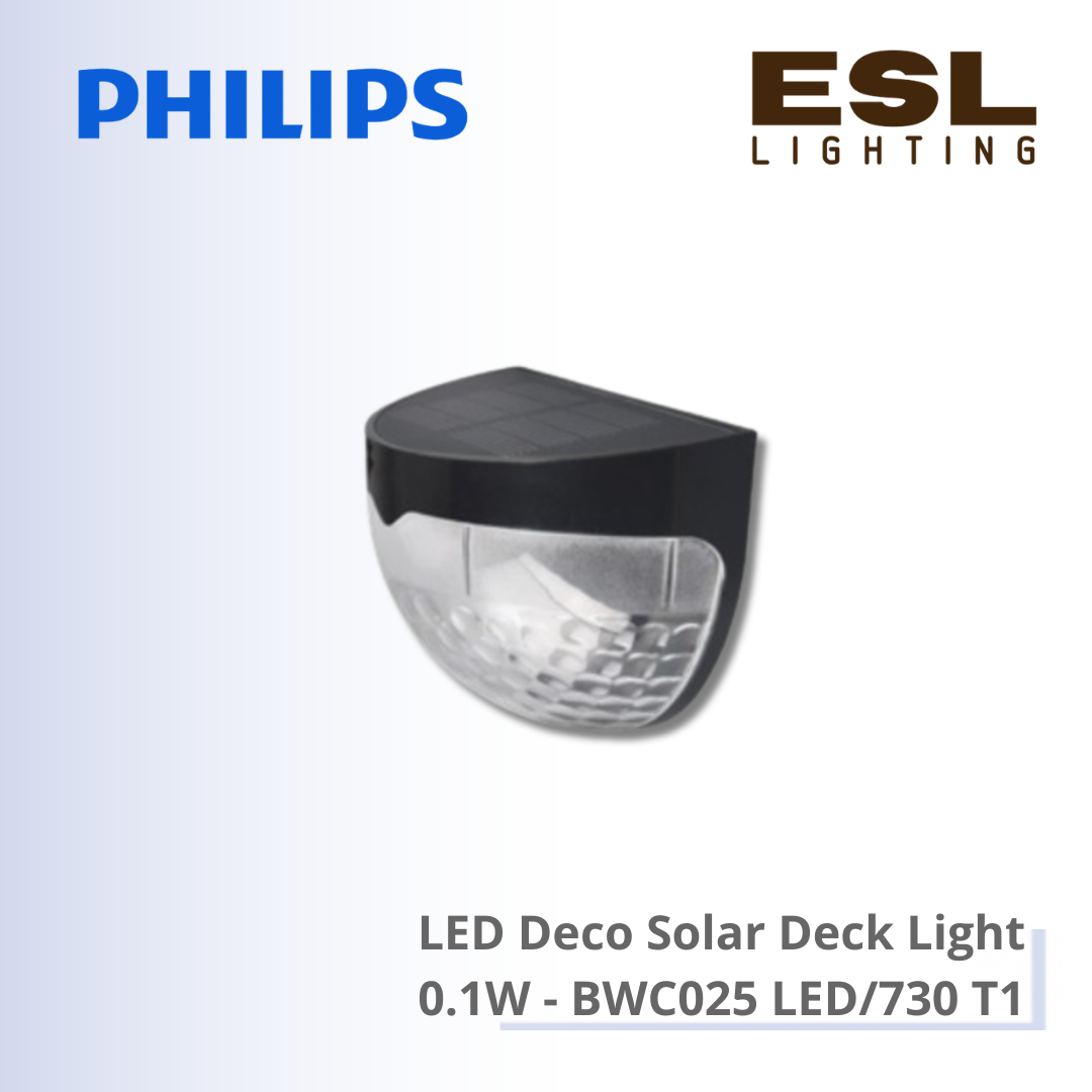 Philips LED Deco Solar Deck Light 0.1W - BWC025 LED/730 T1