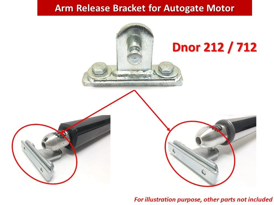 Autogate Release Bracket Swing Arm 