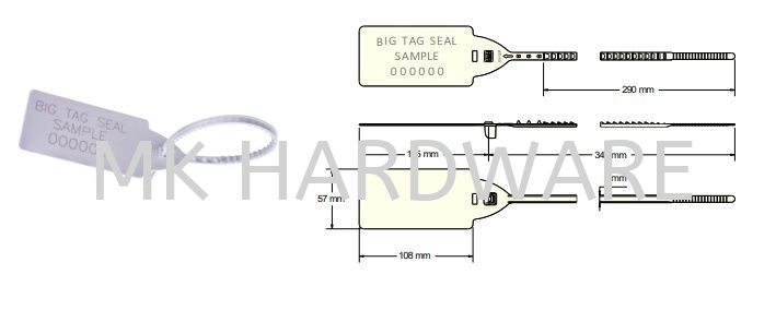 MK BIG TAG SEAL