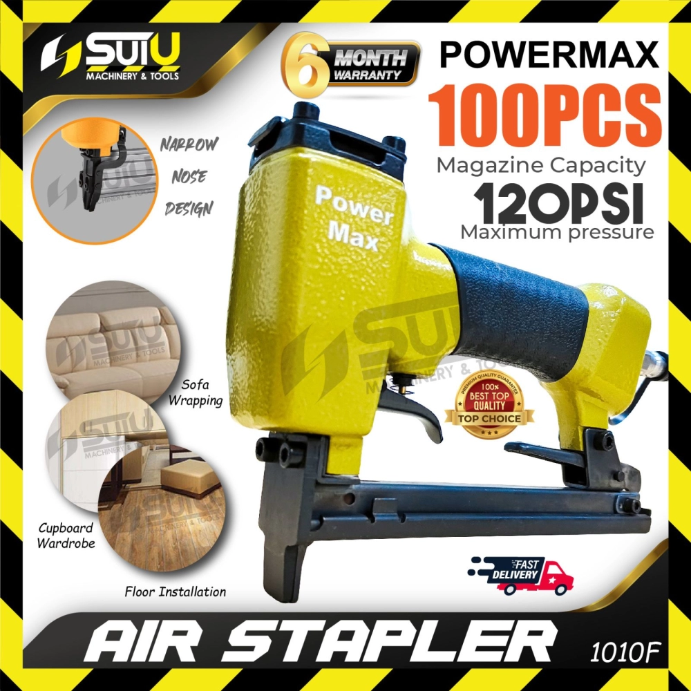 POWERMAX 1010F Air Stapler / Stapler Udara / 气钉枪 / 风枪气枪钉枪