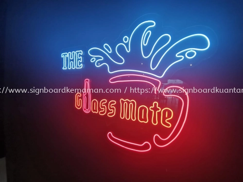 THE GLASSMATE LED NEON SIGNAGE