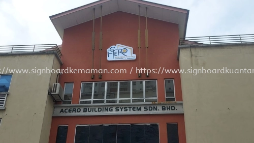 Acero Building System Sdn Bhd - Puchong - 3D PVC From Board Letter and Concel Signage