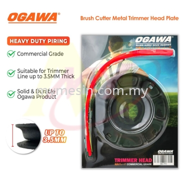 OGAWA Metal Grass Trimmer Cutter Disc Head With Trimmer Line 3.5MM Piring Mesin Rumput