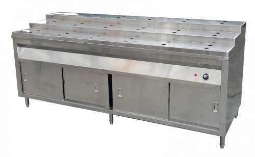 Bain Marie C/W Staircase Display