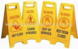 A Floor Sign/ Caution Sign