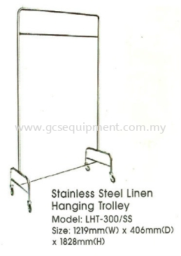 Stainless Steel Linen Hanging Trolley