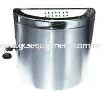 WMA-167/SS  STAINLESS STEEL WALL MOUNTED ASHTRAY BIN
